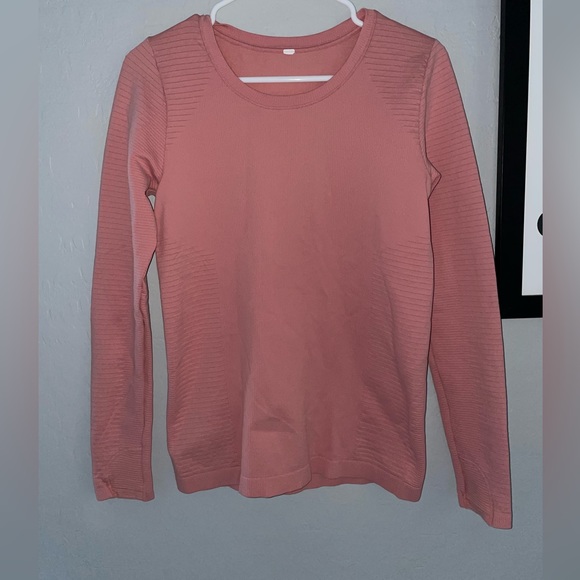 Blush pink workout top - Picture 1 of 2
